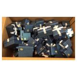 Box full of jewelry boxes over 60