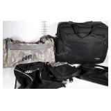 Advertising bags (NRA, M&T Bank, Johns Hopkins  &