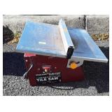 Tile Saw, 7" portable by Chicago Electric tools