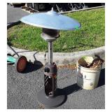 Patio Heater, propane powered no tank or cover