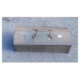 Older metal portable Tool Box