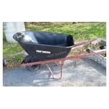 True Temper Wheel Barrow metal Drum ready to use