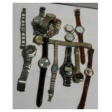 Group of wrist watches