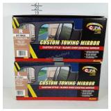 Towing mirrors for Ford models listed in photo