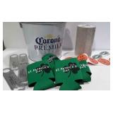 Beer collectibles: Corona Premier bucket,