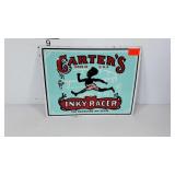 Black Americana advertising, tin sign