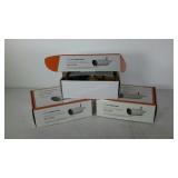 Three IP VIDEO CAMERAS, appear to be new in