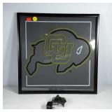 Colorado University Golden Buffaloes lighted wall