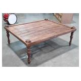 Center Room Table, Bamboo wicker weave, nice