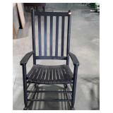 Black Rocking Chair Porch Type, Nice Condition