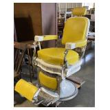 KOKEN vintage barber chair with great art deco