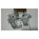 Several bags of assorted bolts.