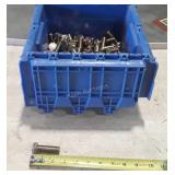 Hardware, small bin of bolts