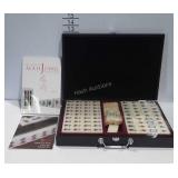 Mahjong Briefcase Set w/ The Book Of Mahjong