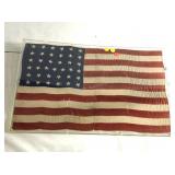 Thirty six star American flag which was official