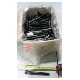 Box of hex head, partial thread bolts.