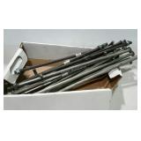 Masonry bolts, most with nuts.