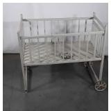 Early Baby Crib has one wheel that needs