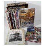 Instructional Books on drawing and painting.