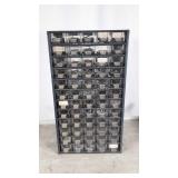 Montgomery Ward metal case hardware organizer,