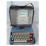 Webster XL-800 typewriter in zip-up case with