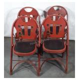 Rastetter Chairs. Vintage set of 4 "Solid