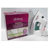 Sunbeam steam Master iron and partial box of Bio