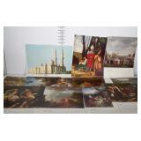 1977 calendar with pictures of art from