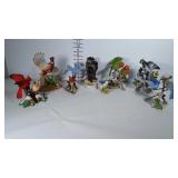 Bird figurines. All appear to be in good