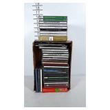 Music CD collection: nearly all are Christmas or