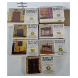 House of Miniatures, 7 pieces all factory sealed