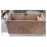 Primitive Blank Chest No Lid or feet, yet early