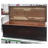 Seaburg Blanket Chest, cedar lined dark color