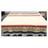 Unmarked Pendleton wool blanket, 66x74, see