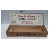Dixie Maid Factory Smoker Cigar Box