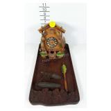 Small cuckoo clock which is missing a hand and