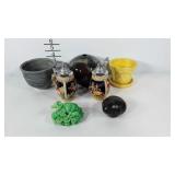 Pottery vases and planters including a McCoy,