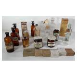 Medications and medication bottles & containers