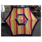 Advertising Svedka beach umbrella, needs a