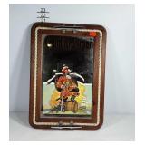 Advertising,  Captain Morgan Spiced Rum mirror