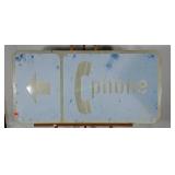 PHONE road sign, weathered condition, 48x24