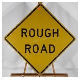 ROUGH ROAD sign, 41x41