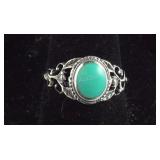 Size 9 Sterling silver ring