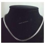 Stainless steel box chain 24in