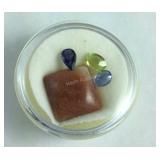 Capsule with gemstones 4