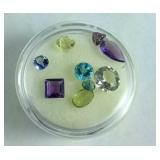 Capsule with gemstones 9