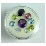 Capsule with gemstones 9