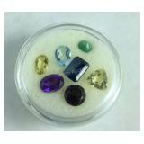 Capsule with gemstones 7