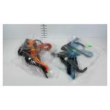 Two carnival Mardi Gras masks