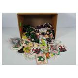 Apple Blossom souvenirs, large group of pins and